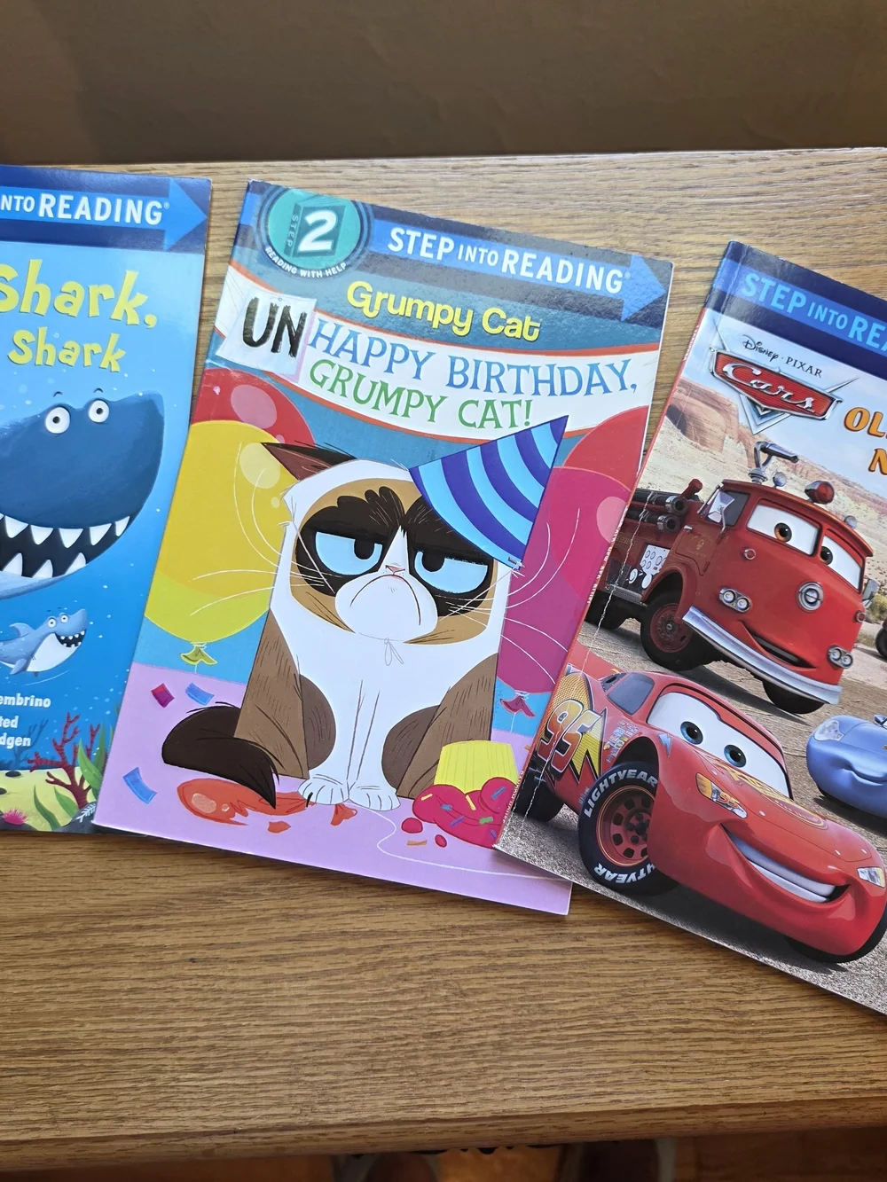 3 Step into Reading Level 2 stories